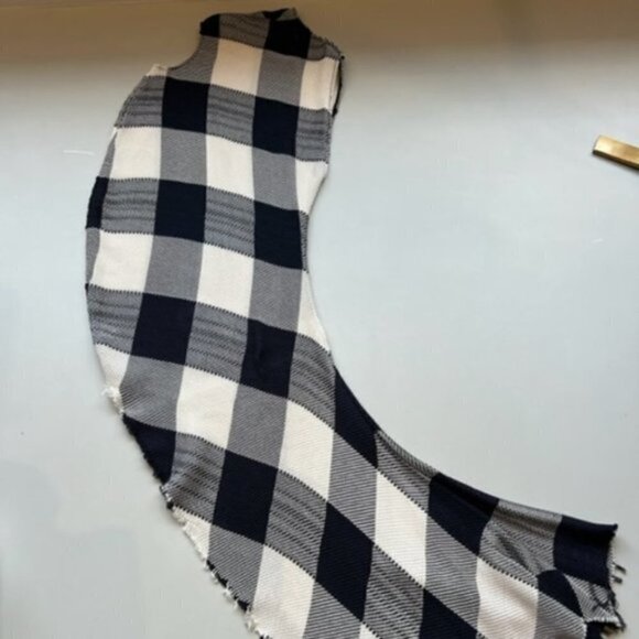 Marques'Almeida Asymmetrical Gingham Sheath Dress - Picture 3 of 13